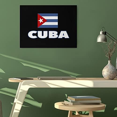 Nudquio кубанско знаме платно сликарство wallидна уметност виси слика за домашна спална соба дневна соба офце декорација на