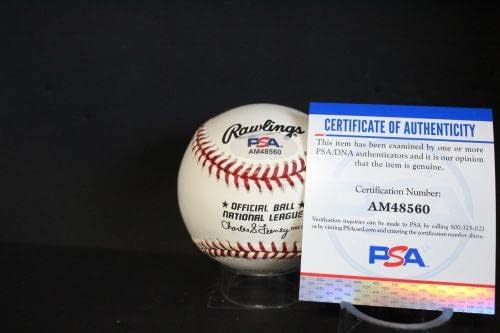Енди Пафко потпиша бејзбол автограм автограм PSA/DNA AM48560 - Автограмирани бејзбол