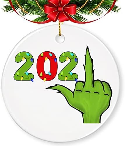 2022 Божиќни украси Карантин, Тубер Божиќни украси 2022 Орнамент Божиќни украси Обратива за новогодишни украси за новогодишни