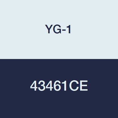 YG-1 43461CE Hssco8 Крајна Мелница, 4 Флејта, Редовна Должина, Топчест Нос,Tialn-Екстремна Завршница, 4-1/2 Должина, 1-1/2