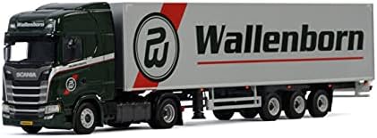 За Scania S Highline 4x2 кутија за Wallenborn SA 01-3025 1/50 Diecast Truck Model
