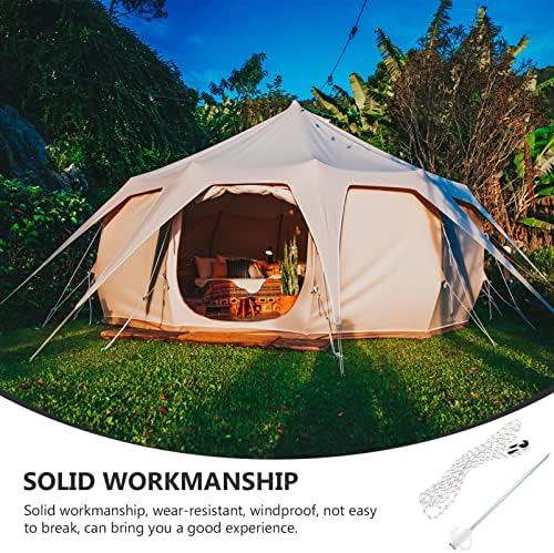 Лиобо патување ранец Рефлективни шатори за кампување со јаже, кампување шаторски јажиња затегнувачи на затегнување на ранец,