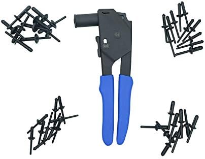 Алат алатки-ласерски пластични тенџере за поп-рит-алатка за ракавици со 40 занитници за автомобили за теписи седишта за теписи