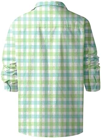 Dudubaby плус кошула со големина за мажи Дизајнер лето секојдневно 3D печатење на блузи со блуза со долги ракави со долги ракави