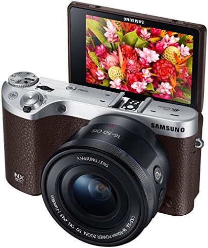 Samsung Electronics EV-NX500ZBMJUS NX500 28 ПРАТЕНИК Безжичен Паметен Компактен Систем Камера Со Вклучен Комплет Објектив