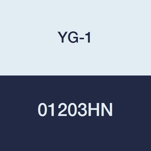 YG-1 01203HN HSS End Mill, 2 флејта, редовна должина, калај финиш, должина од 4-1/8 , 1-3/8