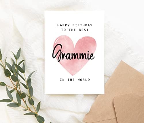 Среќен роденден на најдобрата Греми во светската картичка - роденденска картичка Греми - картичка Греми - Подарок за Денот на