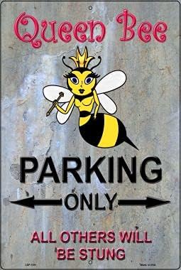 Кралицата Пчела Паркинг Новина Метал Голем Паркинг Знак ЛГП-1011