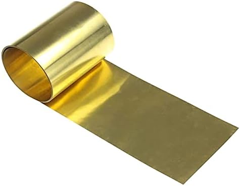 Hengенгијуу месинг плоча бакарна листока фолија H62 метал метал тенок фолија плоча Шим индустрија Домашни материјали Дебелина