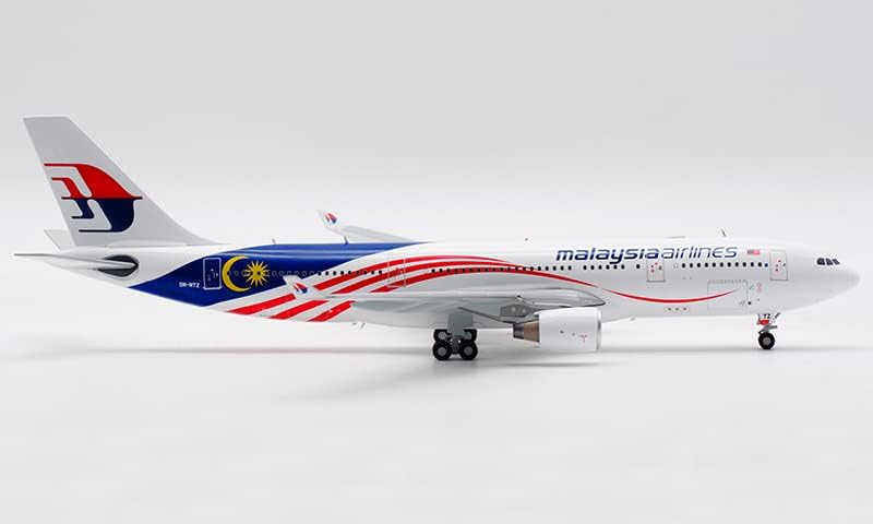 JC Wings Malaysia Airlines Airbus A330-200 9M-MTZ 1/200 Diecast Aircraft претходно изграден модел