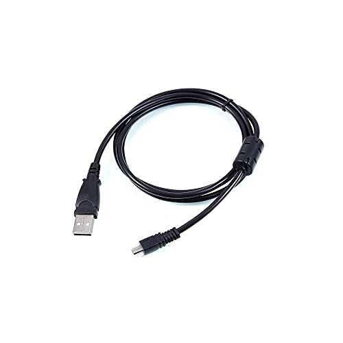 BZCemind 1,5m 8pin кабел USB полнач за батерии за синхронизација на кабел за кабел Погоден за Sony CyberShot DSC W830 B/S камера
