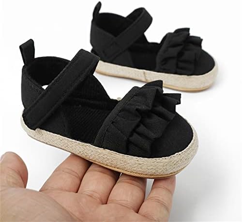 Девојки за новороденчиња Руфли чевли први пешаци чевли лето дете рамни сандали 6 сандали за мали деца