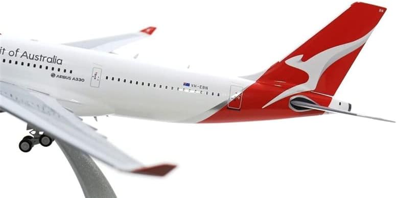 Inflate 200 Qantas Airbus A330-200 VH-EBN со Stand Limited Edition 1/200 Diecast Aircraft претходно изграден модел