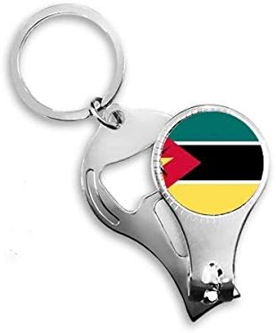 Mozambiquenational Flag Africa Country Nail Nipper Ring Key Clain Clain Clipper Clipper