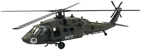 1/72 Скала UH-60 Црн хеликоптер Воздушен милитарски модел на модел на легура модел на модел на авион за собирање