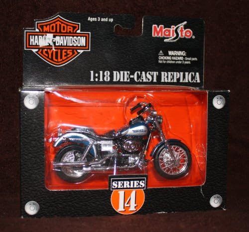 Харли-Дејвидсон Мотоцикл 2002 FXDL Dyna Low Rider 1:18 Серија 14