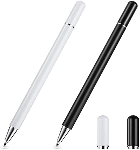 Gatuida 2pcs стилус пенкало на допир на допир стилус моливчиња метални стилус пенкало за пенкало за молив за таблети мобилни