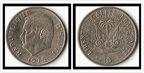 Jeanан Хаити Австралија Анан Лисе 1-ви цена монети 1981 издание странски монети колекција на подароци за корекција на монети од монети од 1975 година.