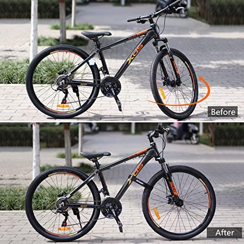 Ленти за велосипедски решетки, стабилизатор на велосипеди со 4-пакувања за прилагодување на велосипедското тркало со кука и