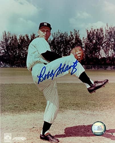 Боби Шанц Newујорк Јанкис Автограмирана 8x10 Фото автограмирана - автограмирани фотографии од MLB