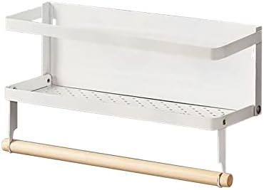 Решетката над менувачот на мијалник од не'рѓосувачки челик со дрвена лента за пешкир Правоаголен wallид виси виси за чистење