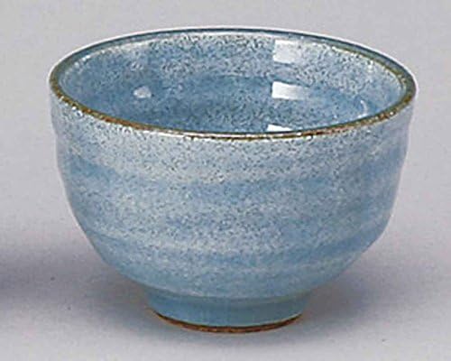 Каираги Сина 3,5 инчен Сет од 5 Јапонски Чаши За Чај Сини порцелан Направени Во Јапонија