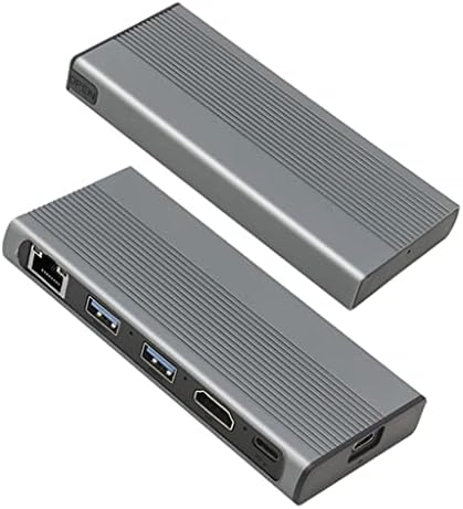 WYFDP 1000M LAN 10GBPS USB C Центар Тип C 3.1 До M. 2 NVME NGFF 4K 30Hz USB Експандер Компјутерски Додатоци за