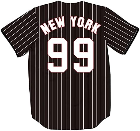 Тифија Њујорк 99 Ленти Печатени Бејзбол Џерси ЊУЈОРК Кошули За Бејзбол Тим За Мажи/Жени/Млади