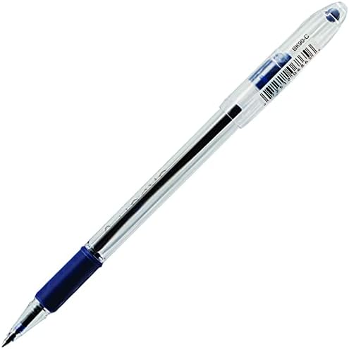 Pentel® R.S.V.P.® Ballpoint пенкала, фино точка, 0,7 mm, чисто барел, сино мастило, пакет од12
