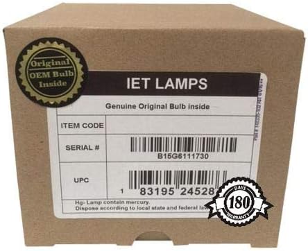 IET ламби - за Epson BrightLink 697UI Собрание за замена на ламбата на проекторот со оригинална оригинална сијалица OEM Ushio