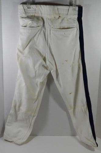 1989 Хјустон Астрос Бил Доран 19 Игра користеше бели панталони 32.5-25 DP25318 - Игра користена MLB панталони